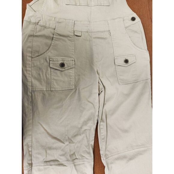Gypsy jeans MEDIUM tan/Khaki bibs - Picture 3 of 13